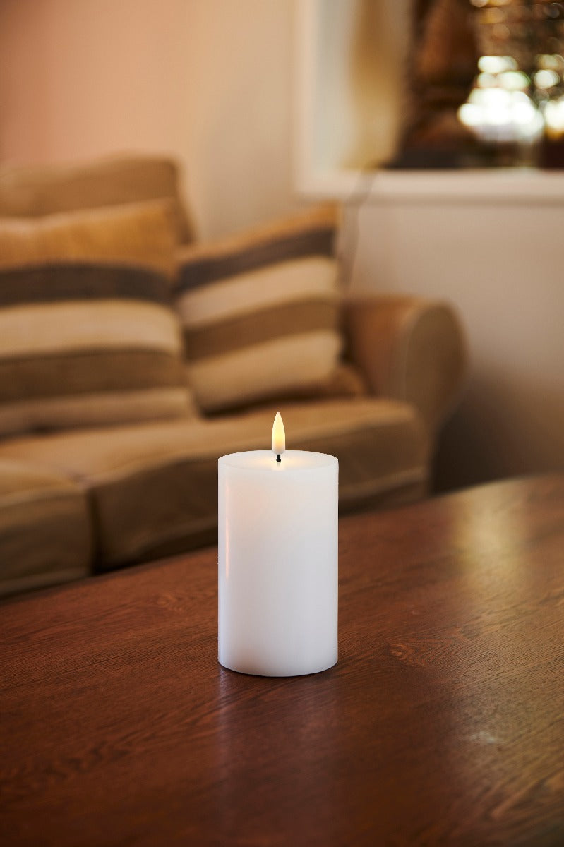 Sirius Sille LED lys, hvid - H:12,5 x Ø:7,5 cm. - Bahne